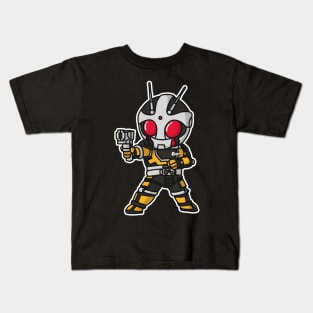 Kamen Rider Black RX Roborider Chibi Style Kawaii Kids T-Shirt